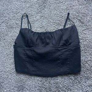 Zara Black Tank Top